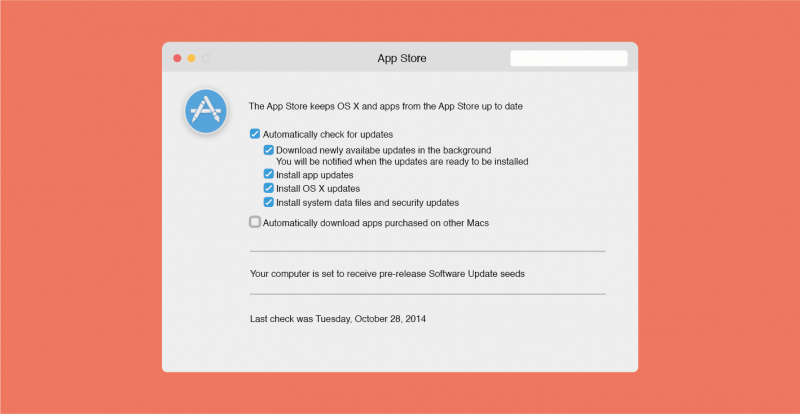 check for system updates mac